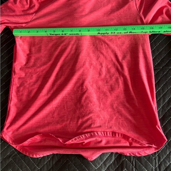 DSG Girls XL Coral Red Long Sleeve Athletic Shirt. - Picture 3 of 6